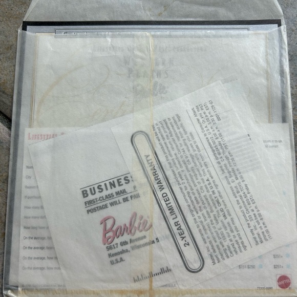 DEBOXED - Lifestyles Of The West Collection Western Plains Barbie Doll - Picture 5 of 5